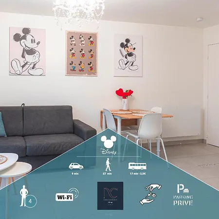 *disneyland-paris* 4pers, Parking, Wifi *